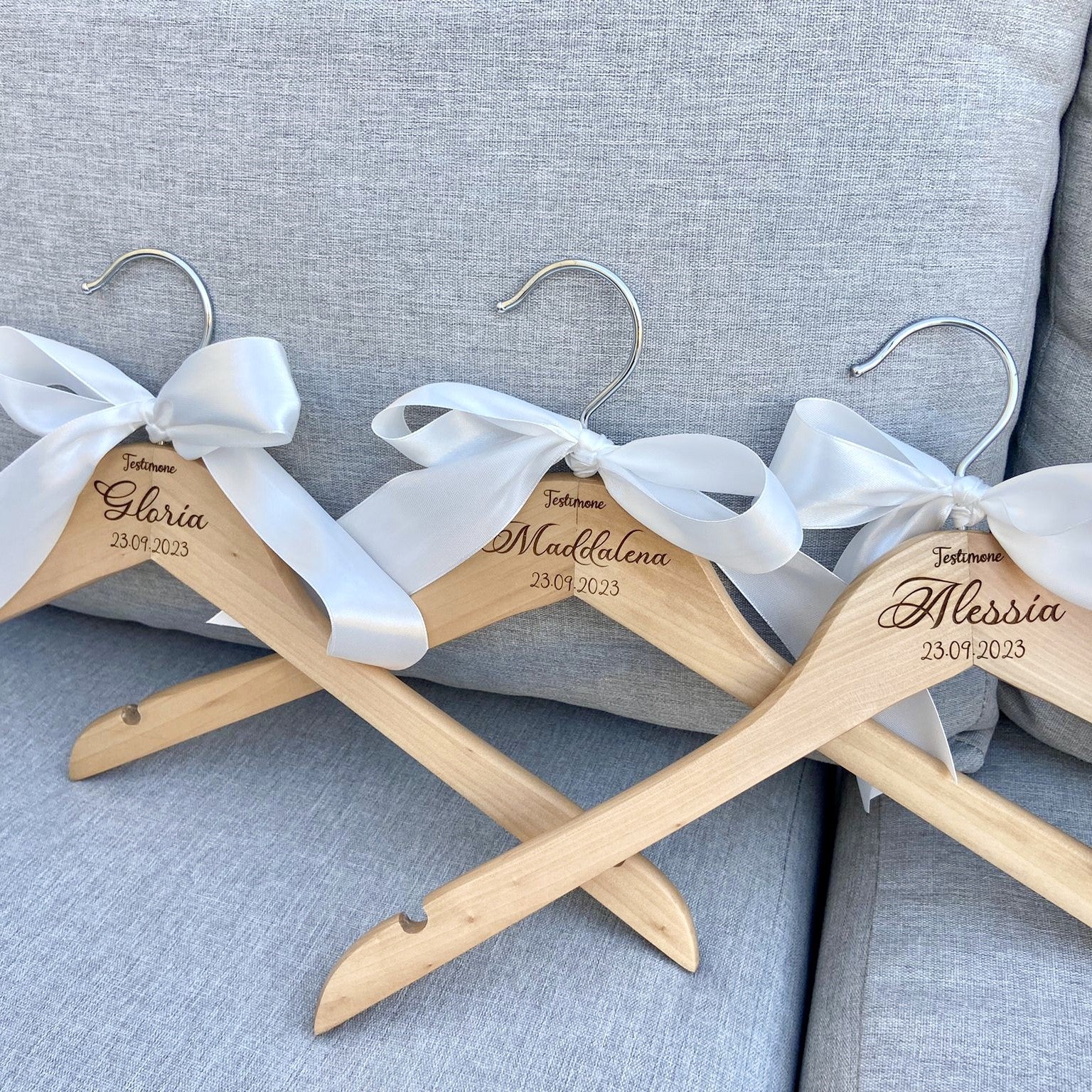 Gruccia in Legno Baby Personalizzabile - halfalaser